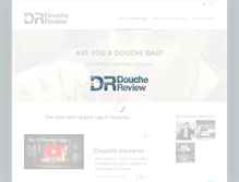 Tablet Screenshot of douchereview.com
